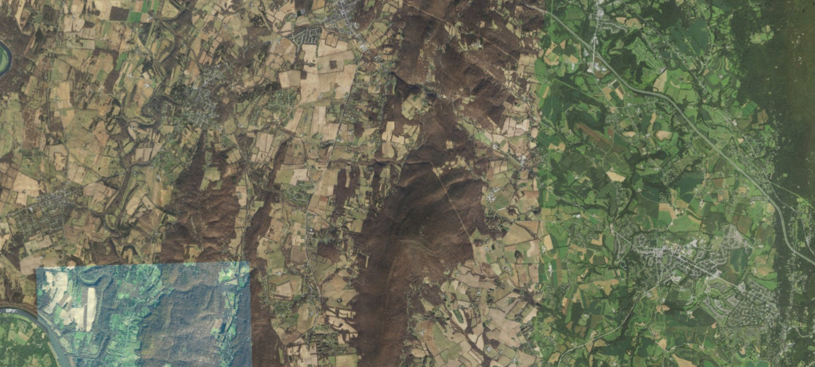 Map of Rocky Run Shelters