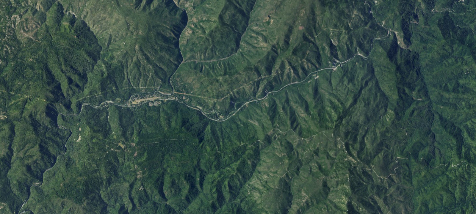 Map of Panther Flat Campground