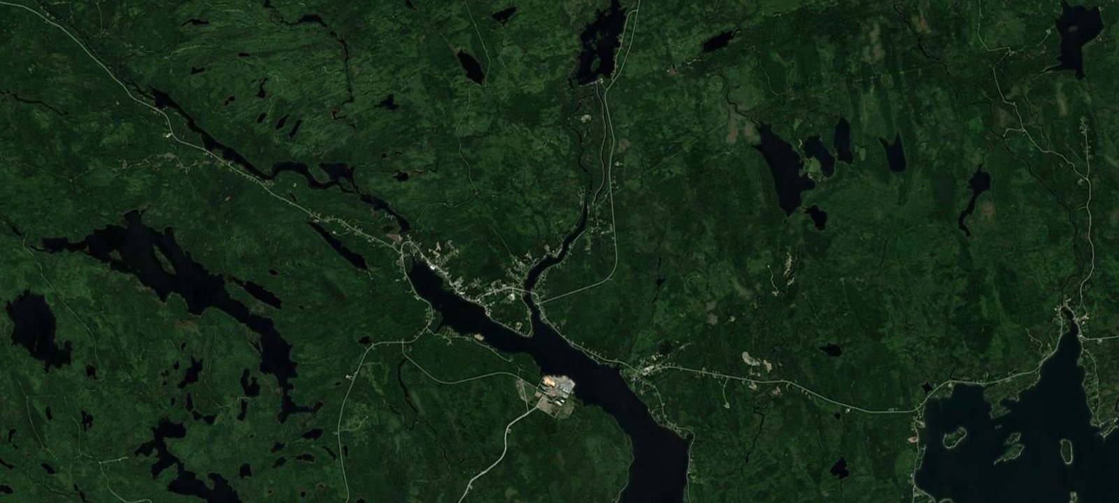 Map of East River Lodge Campground & Trailer Park
