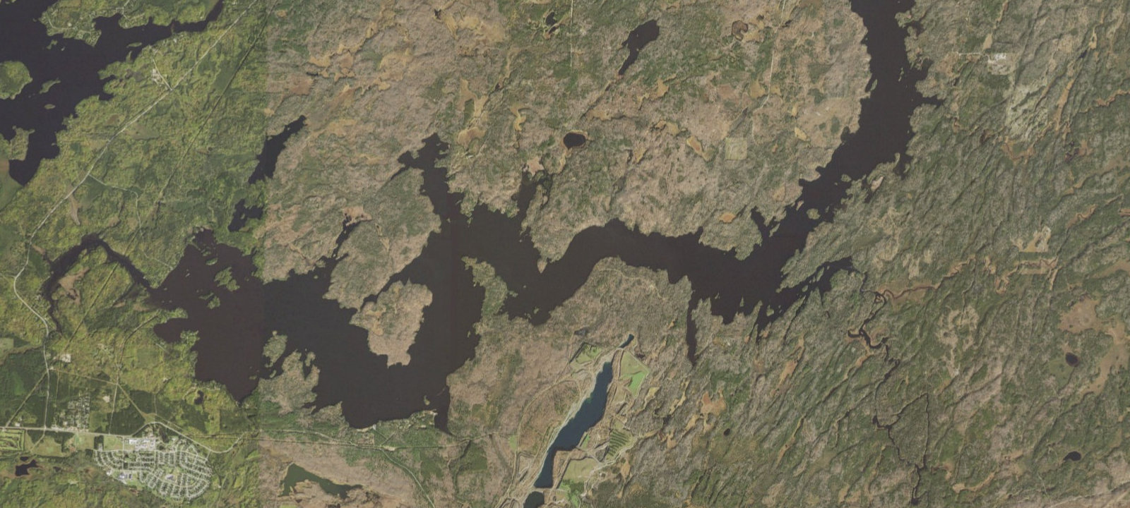 Map of Birch Lake Site 9