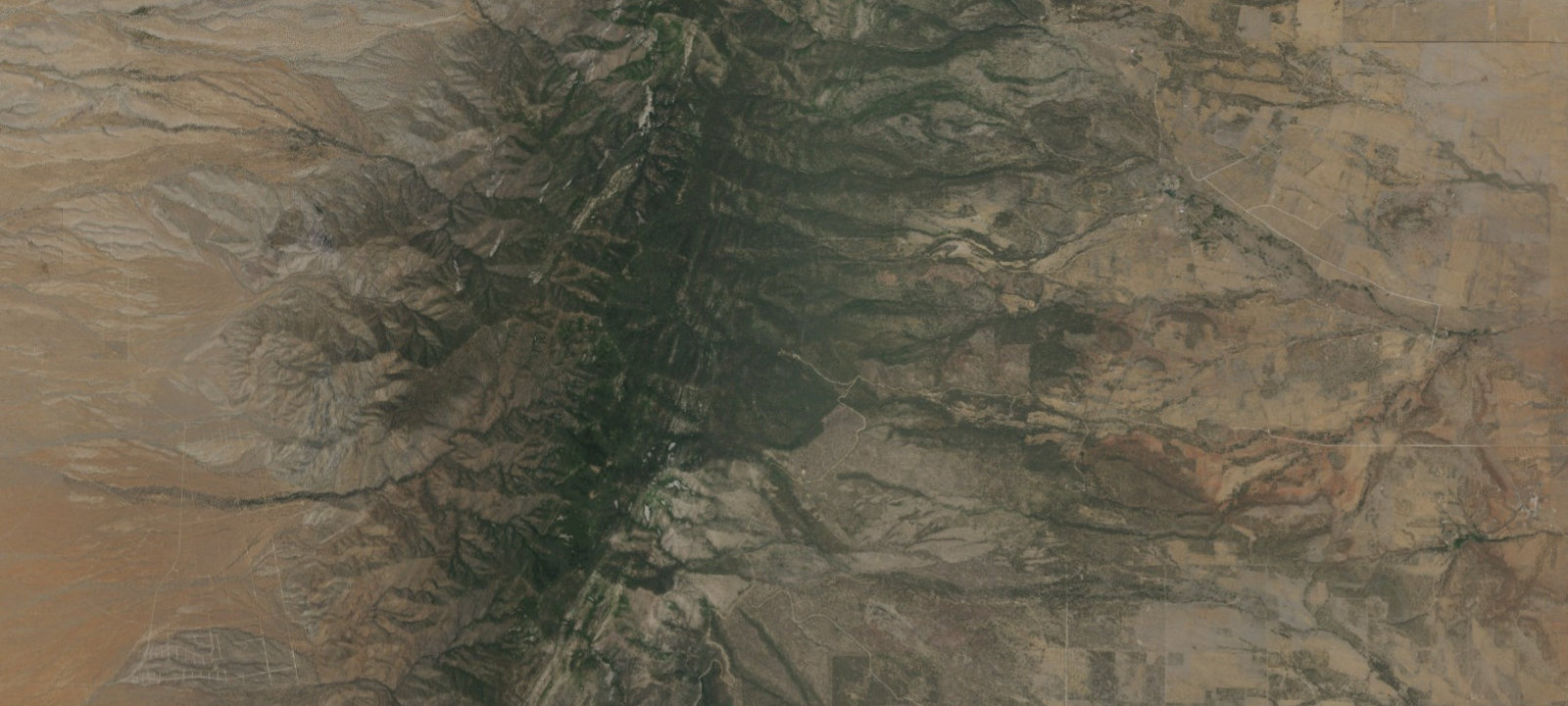 Map of Red Canyon Campground, Upper