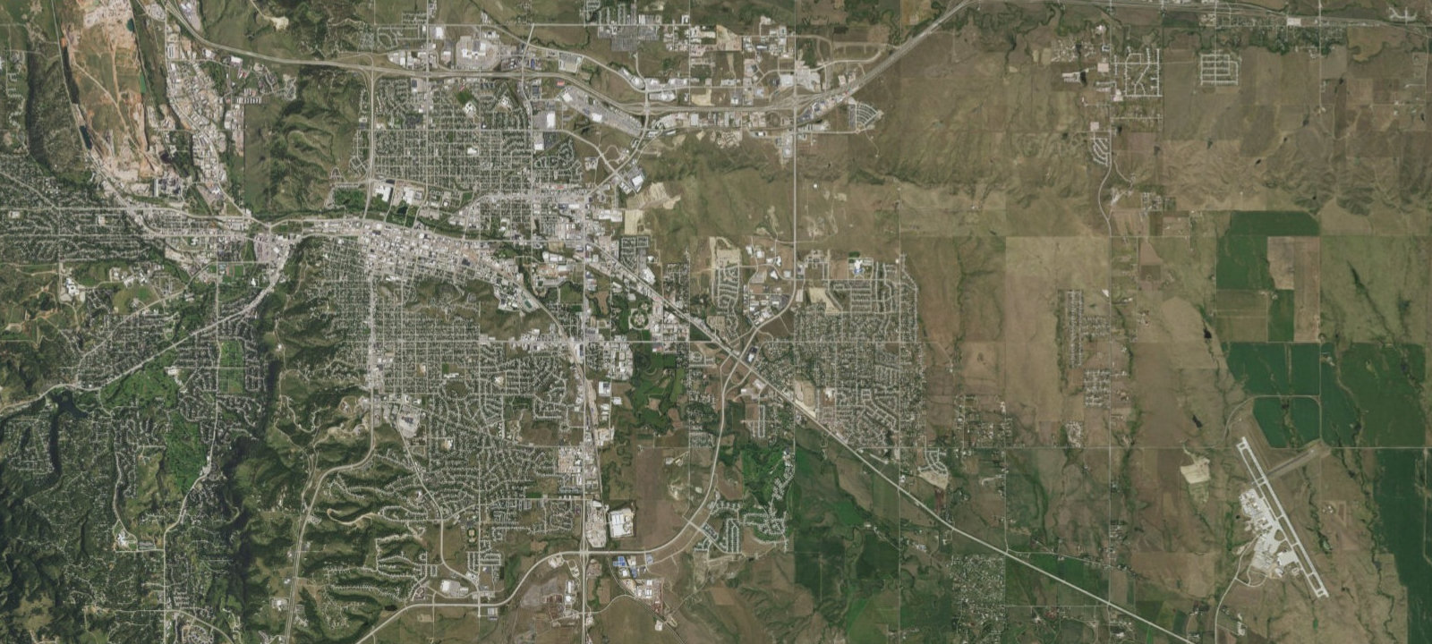 Map of Rapid City/Black Hills KOA Holiday