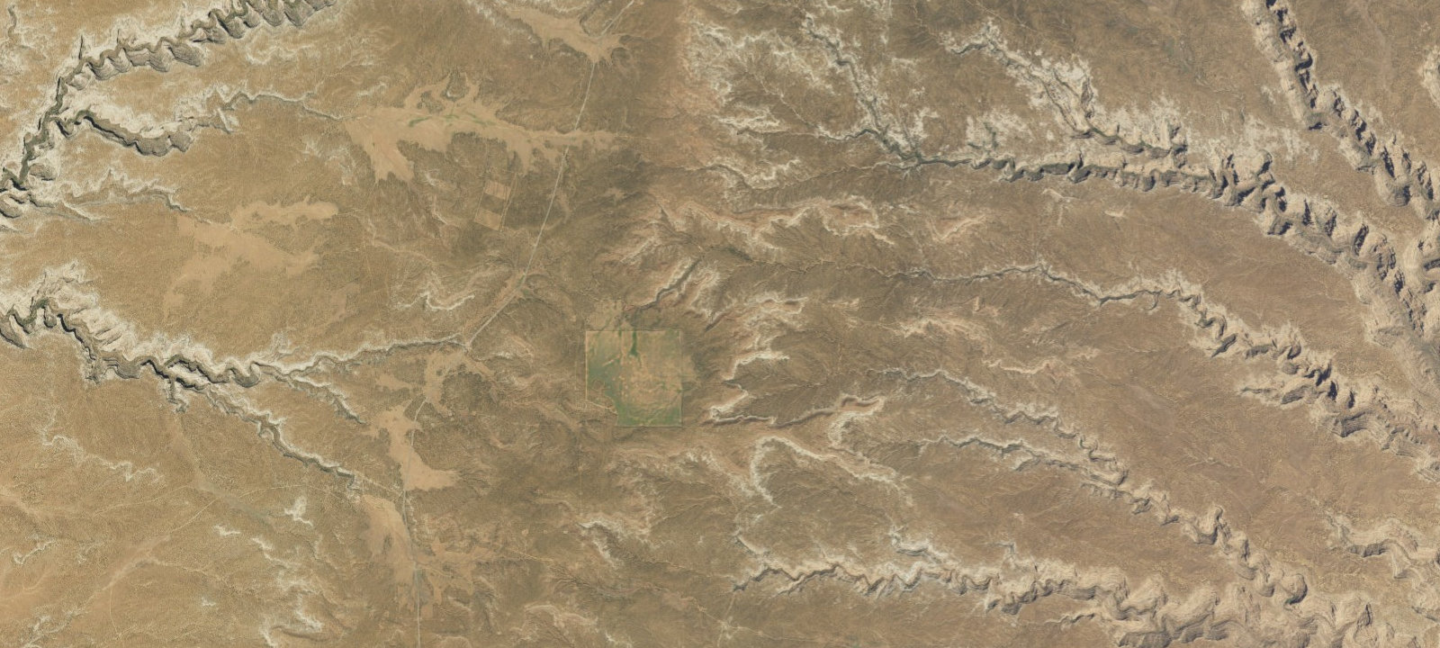 Map of Snow Flat Camp 14