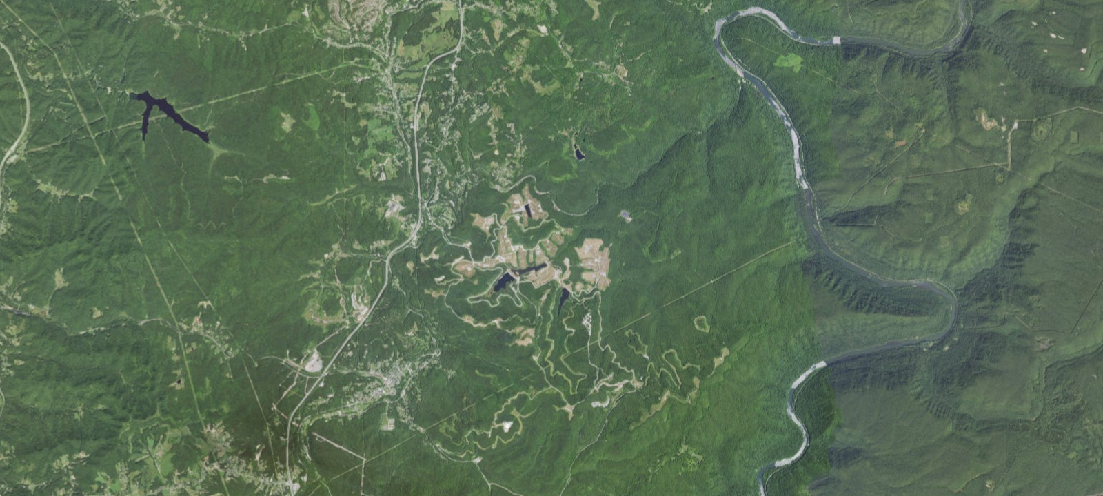 Map of Charlie Base Camp