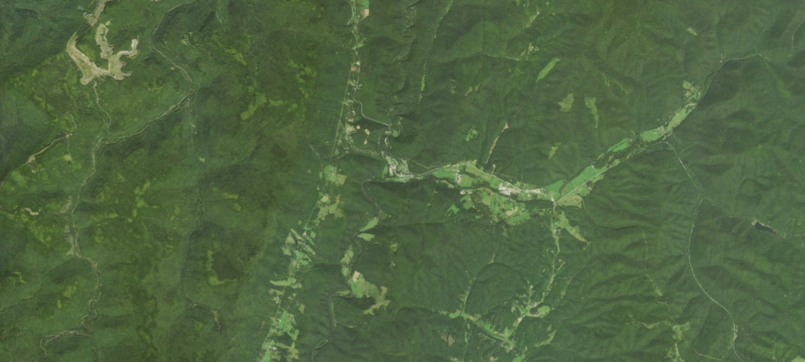 Map of East Fork Campground