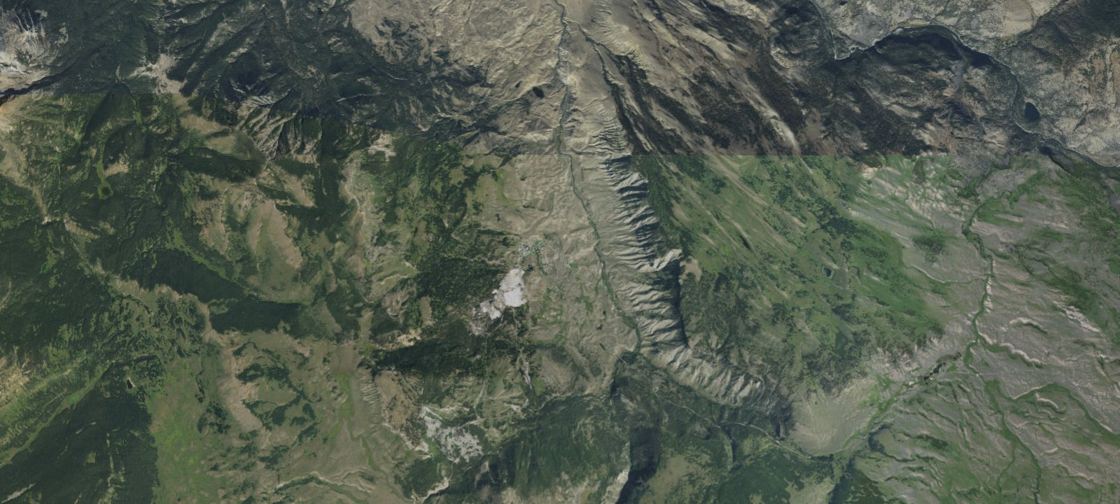 Map of Mammoth Campground