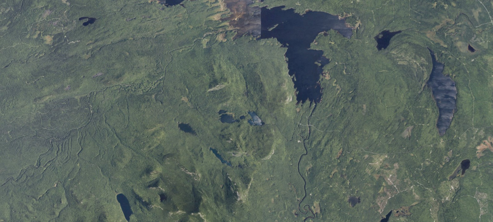 Map of Billfish Pond Tentsite