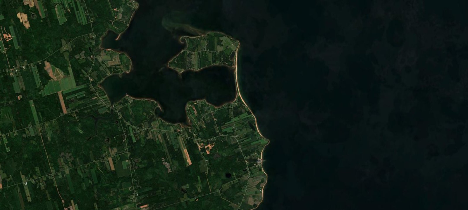 Map of Panmure Island Provincial Park
