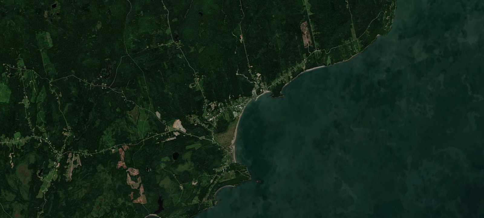 Map of Seaside Campground