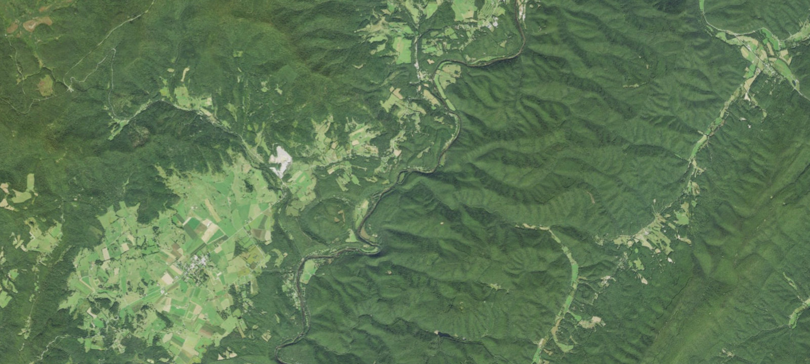 Map of Beaver Creek Campsite