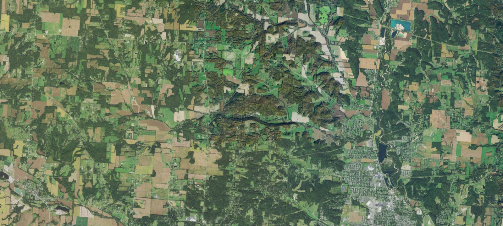 Map of Lazy River at Granville