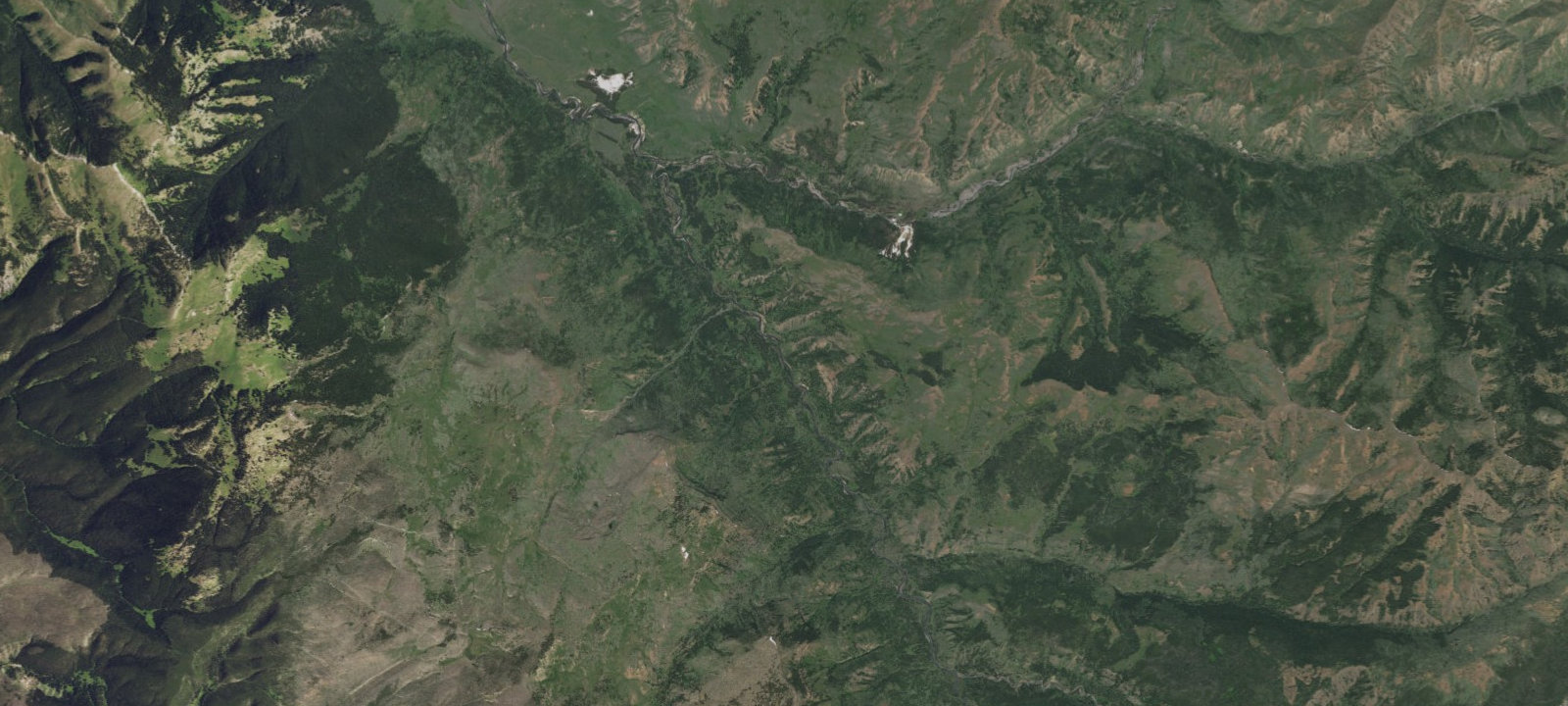 Map of Lower Lamar Bench