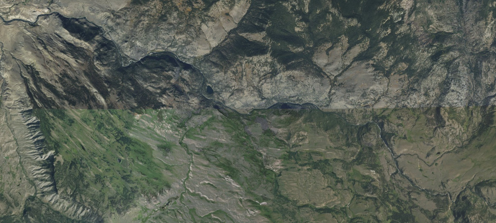 Map of Yellowstone River Trail