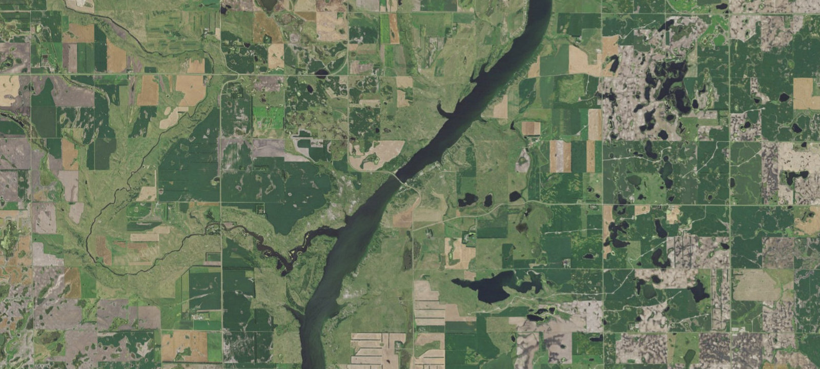 Map of East Ashtabula Crossing