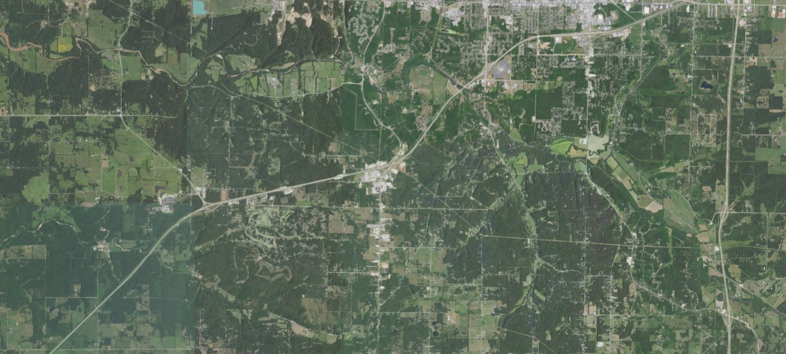 Map of Joplin KOA Journey