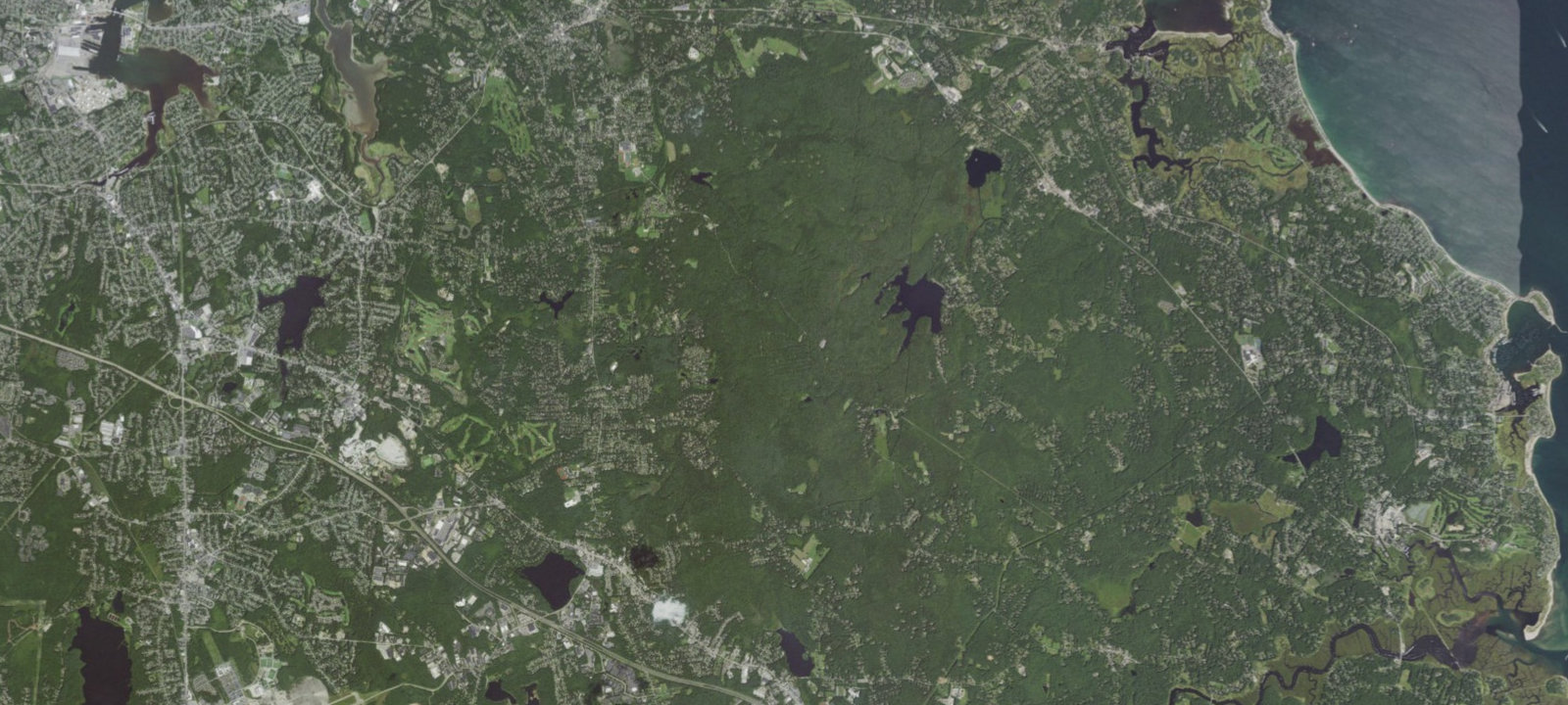 Map of Wompatuck State Park