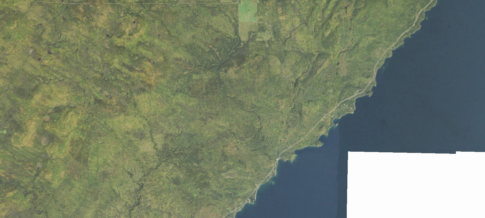 Map of Northwest Split Rock River