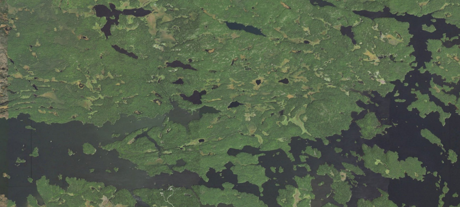 Map of Agnes Lake B1