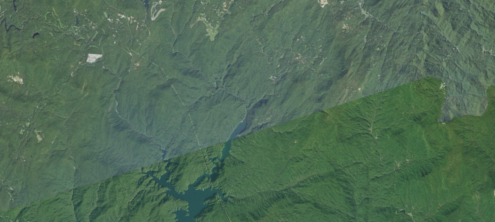 Map of Toxaway Creek Campsites