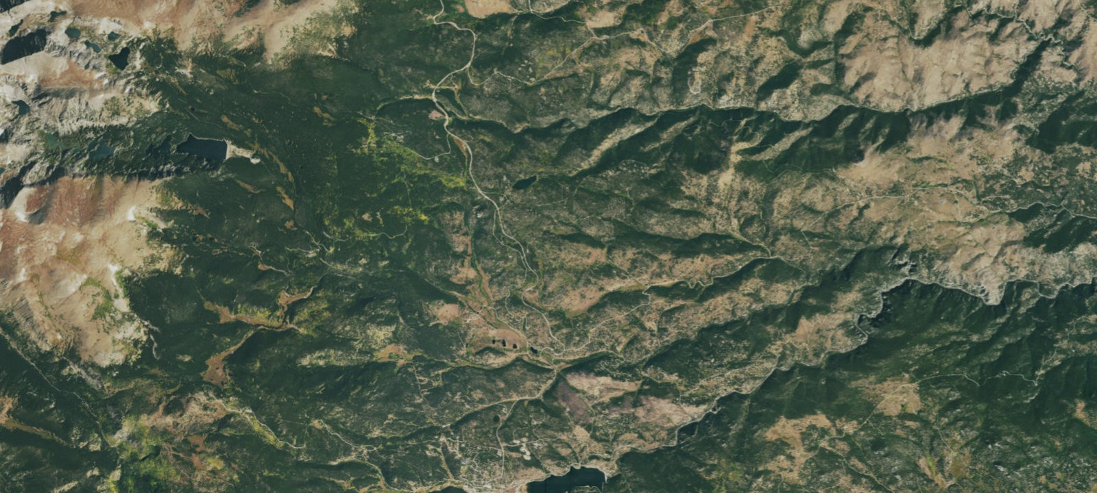 Map of Gordon Gulch Dispersed Camping Area