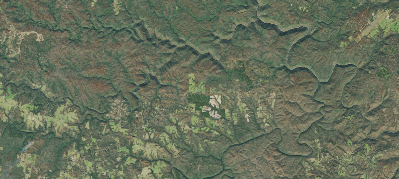 Map of Big Fork Campground