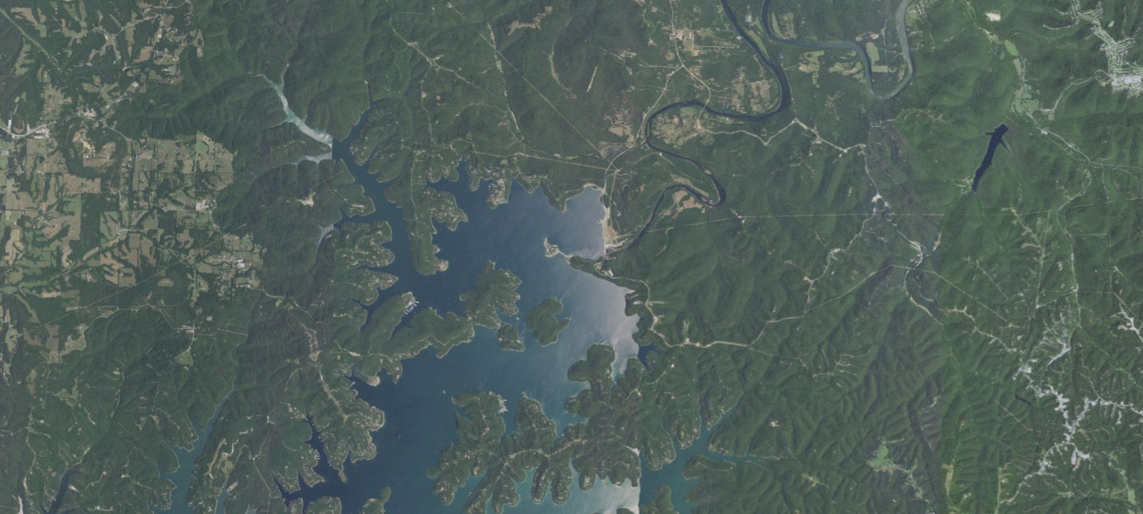 Map of Dam Site Lake Campground