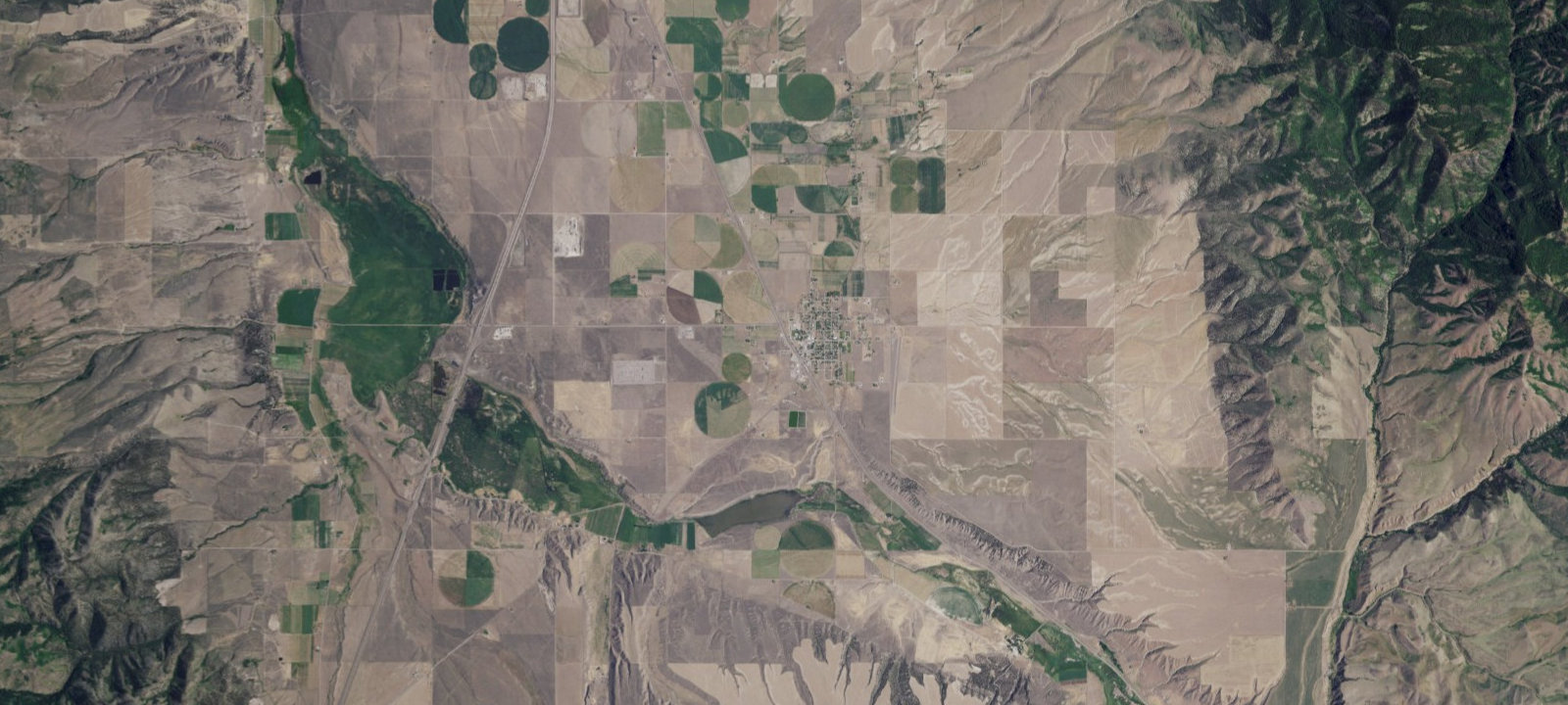 Map of Marsh Valley RV Park and Storage