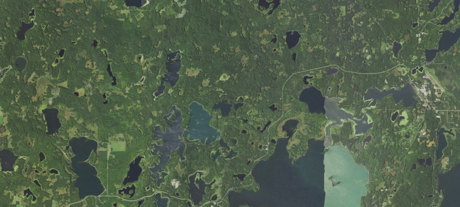 Map of Barnum Lake - W2