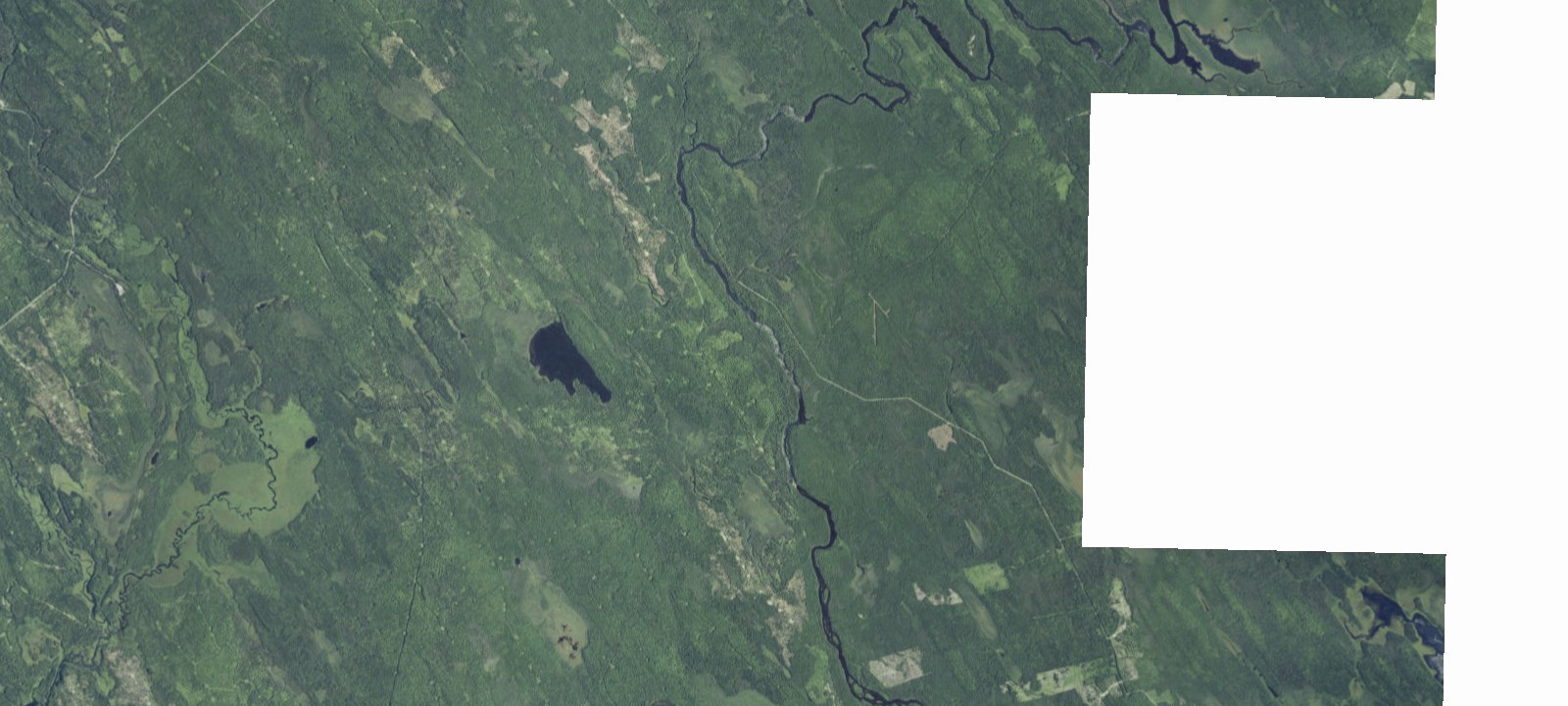 Map of Gravel Island Provincial Park