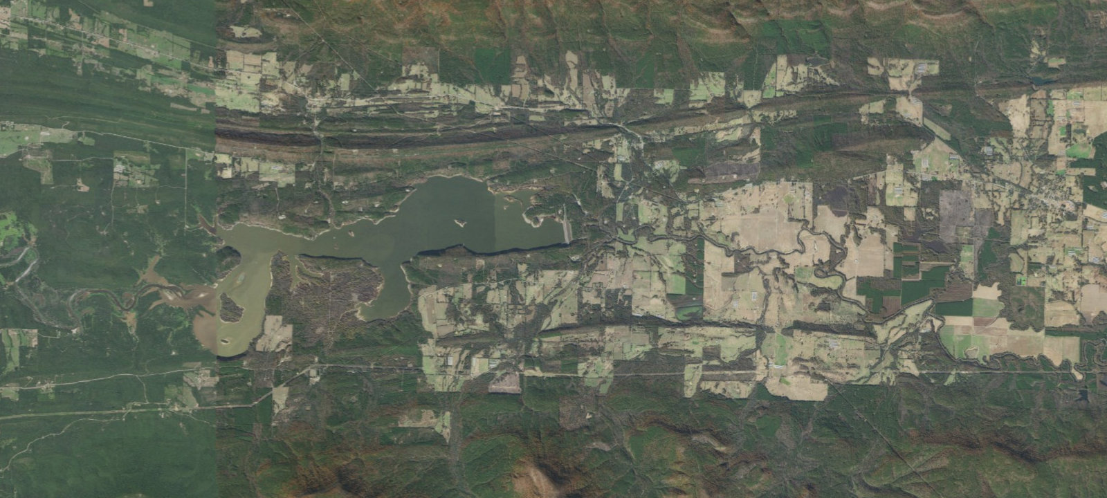 Map of Outlet Area