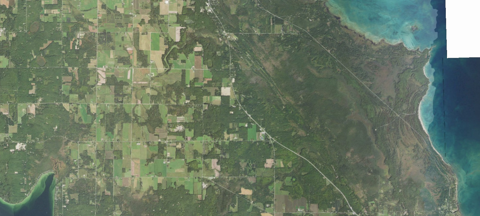 Map of Paul Bunyan Family Campground