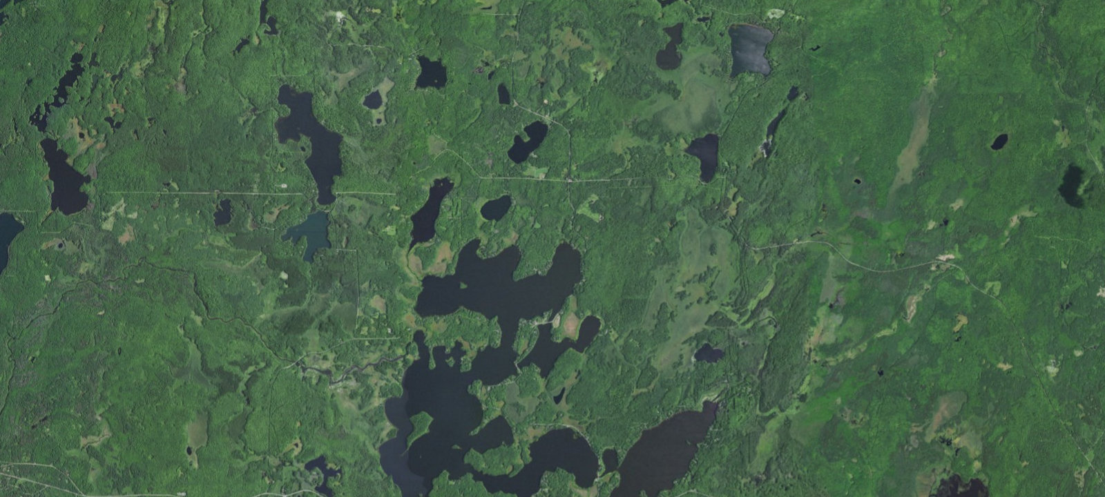 Map of Namekagon Lake Recreation Area