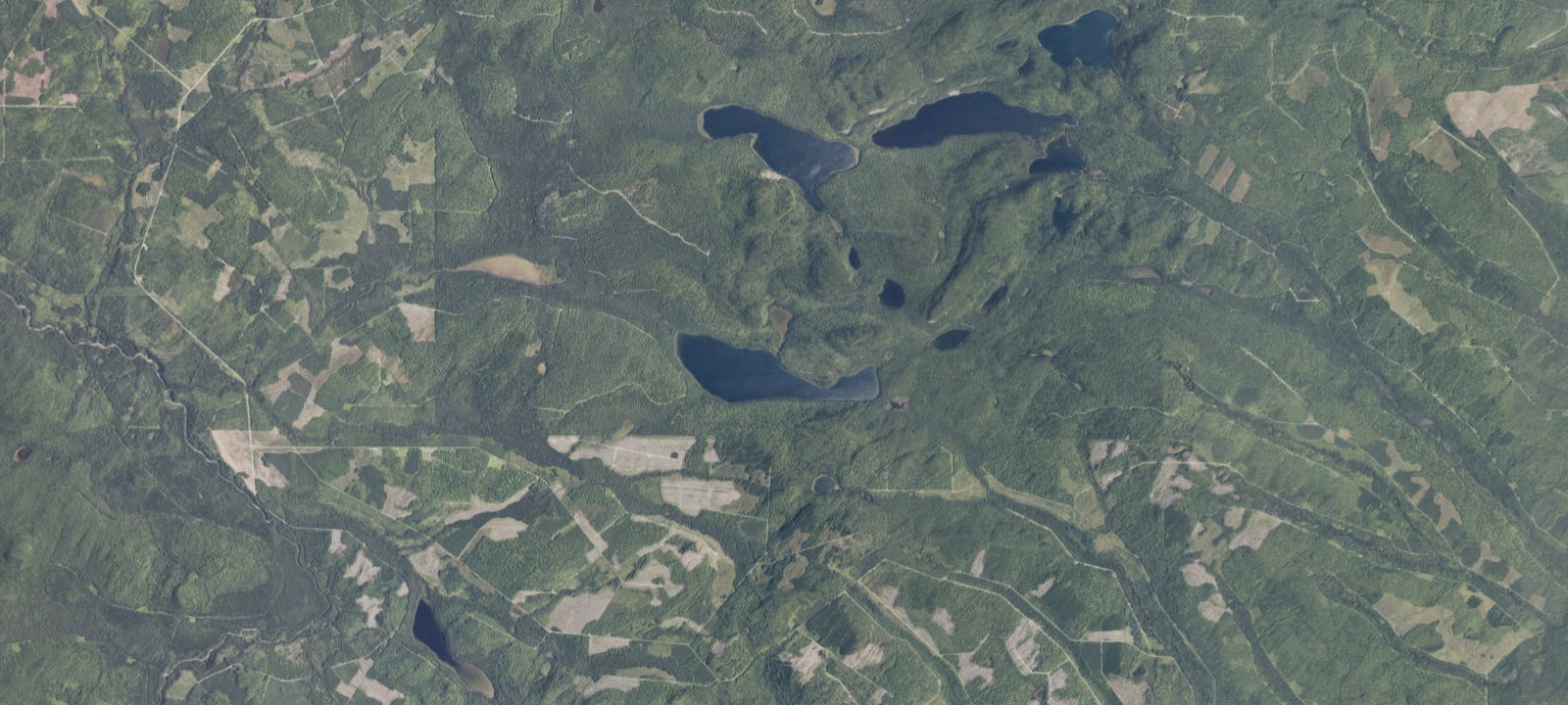 Map of Crater Pond Outlet