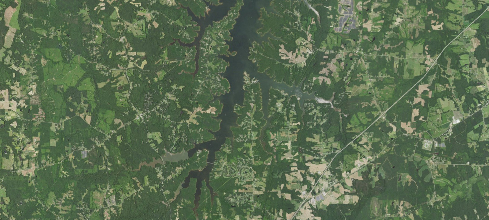 Map of Kerr Lake State Recreation Area – J.C. Cooper Campground