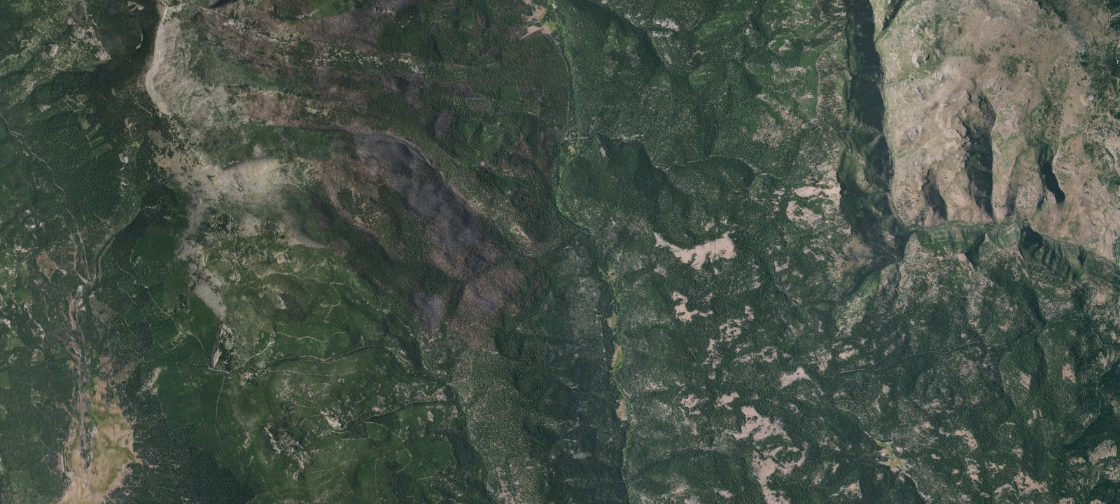 Map of Elk Creek Campground