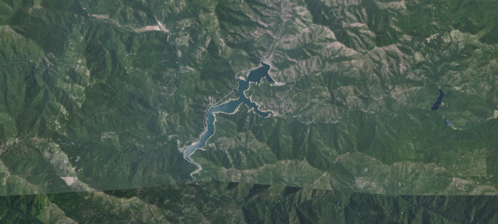 Map of Tipsu Tyee Campground
