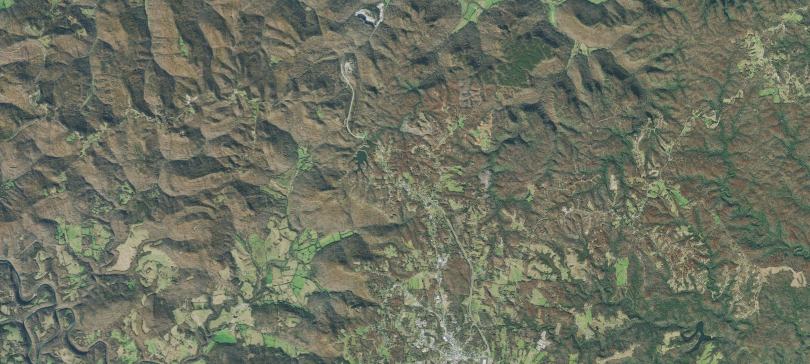 Map of Maple Hill RV Park & Cabins