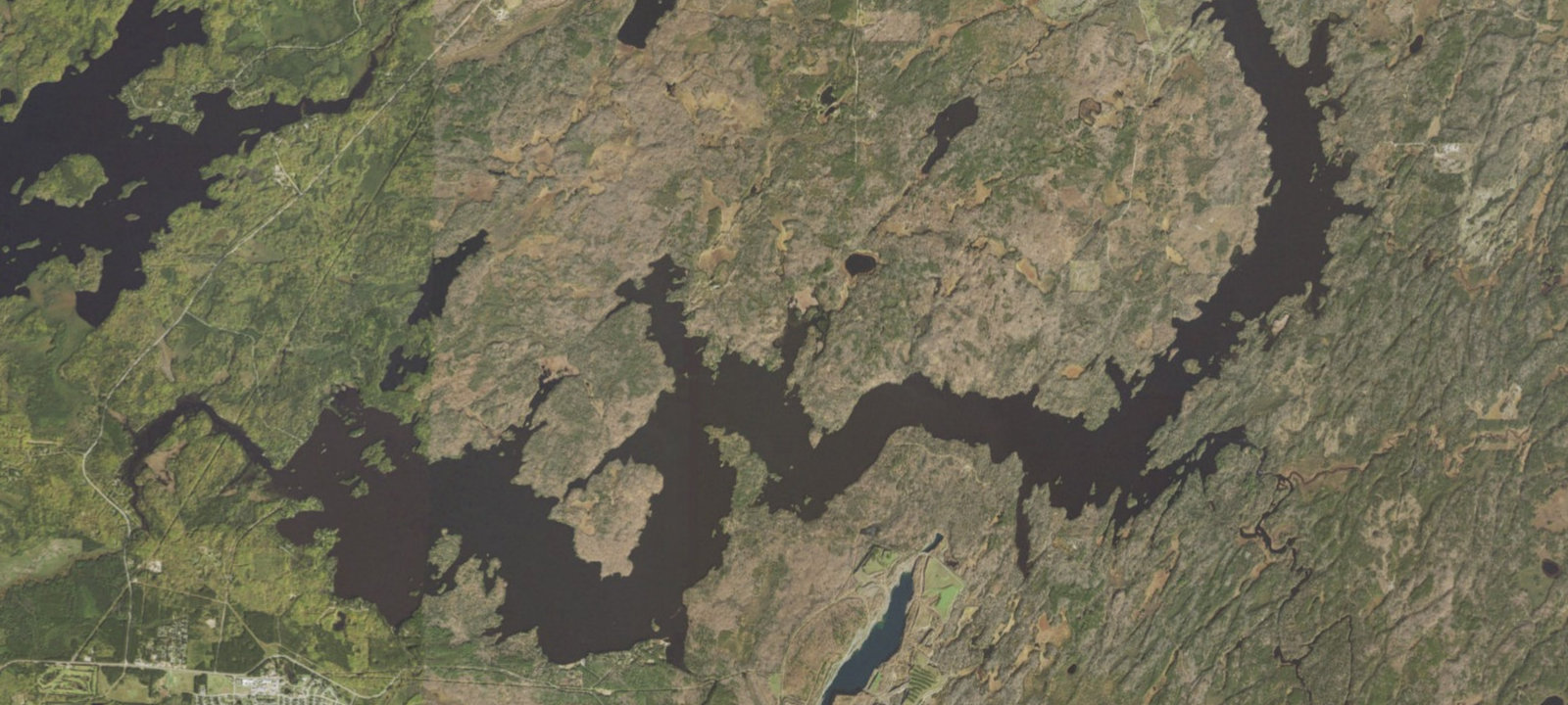 Map of Birch Lake Site 16