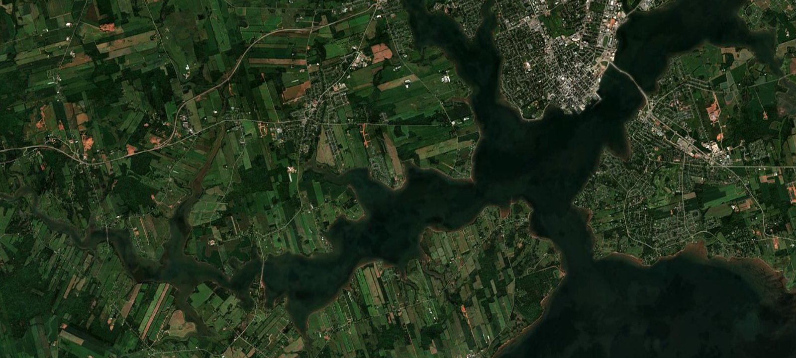 Map of Cornwall / Charlottetown KOA Holiday