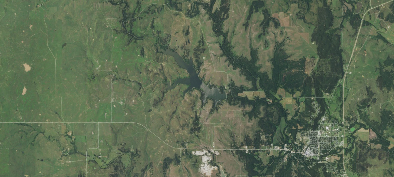 Map of Bluestem Public Campground