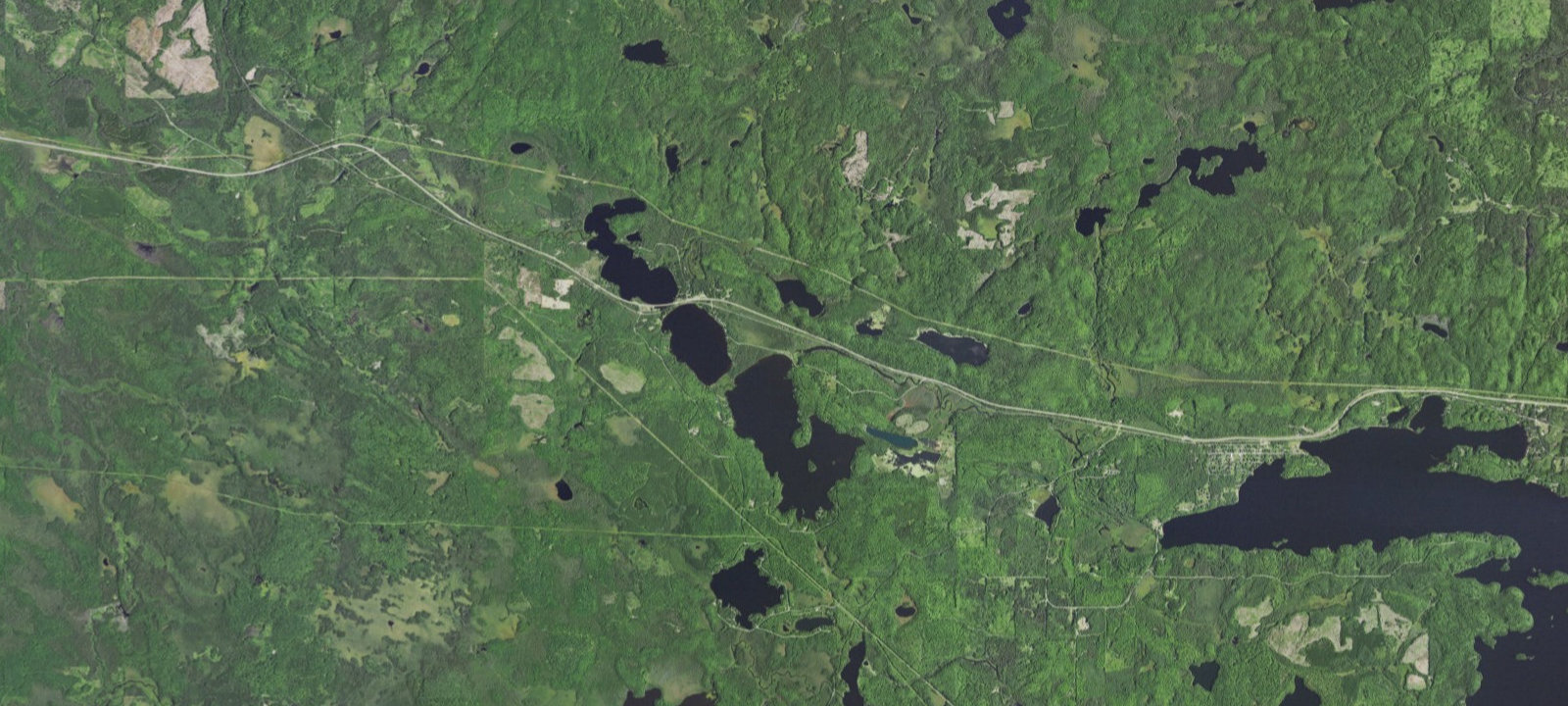 Map of Beaufort Lake State Forest Campground