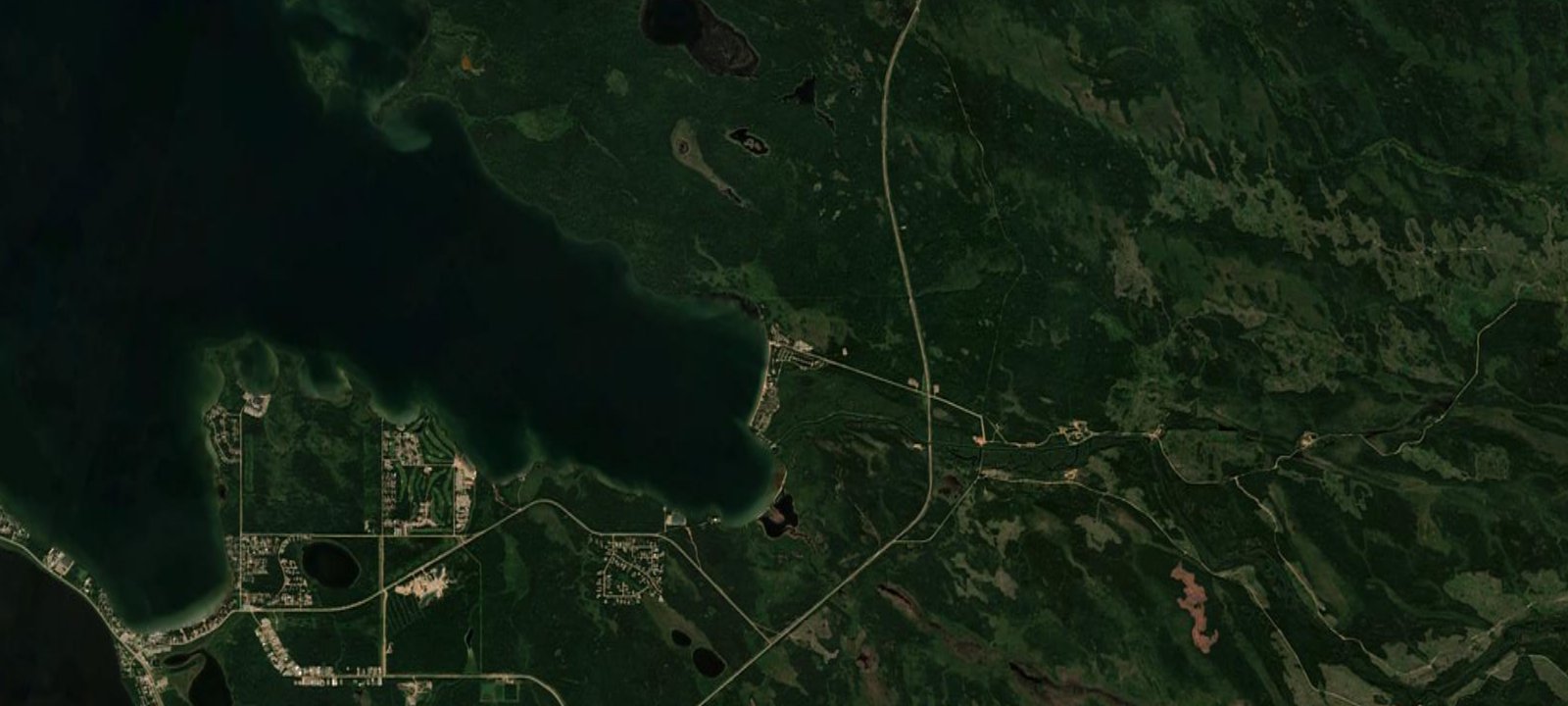 Map of Minowukaw Beach Campground