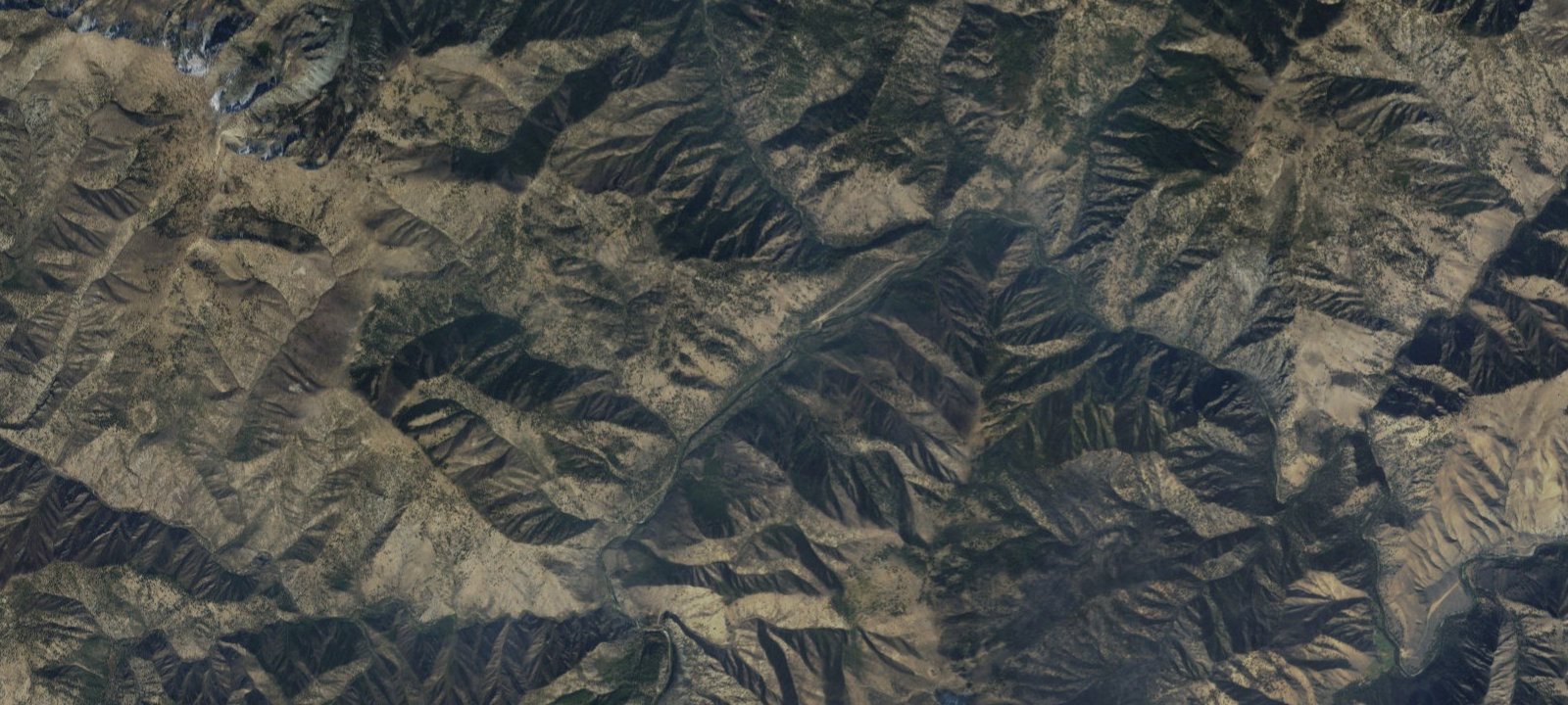 Map of Airplane Campsite