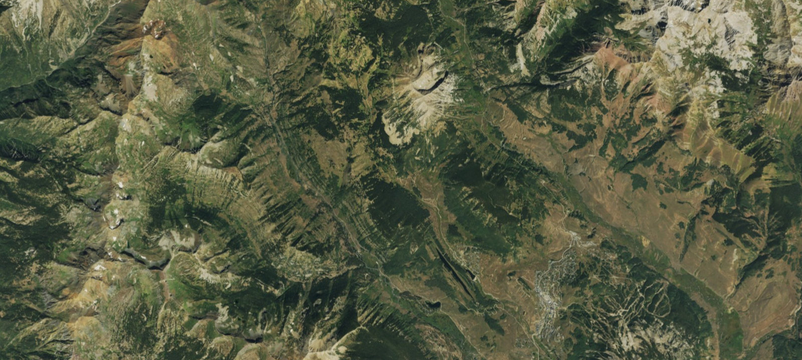 Map of Washington Gulch Designated Camping Area