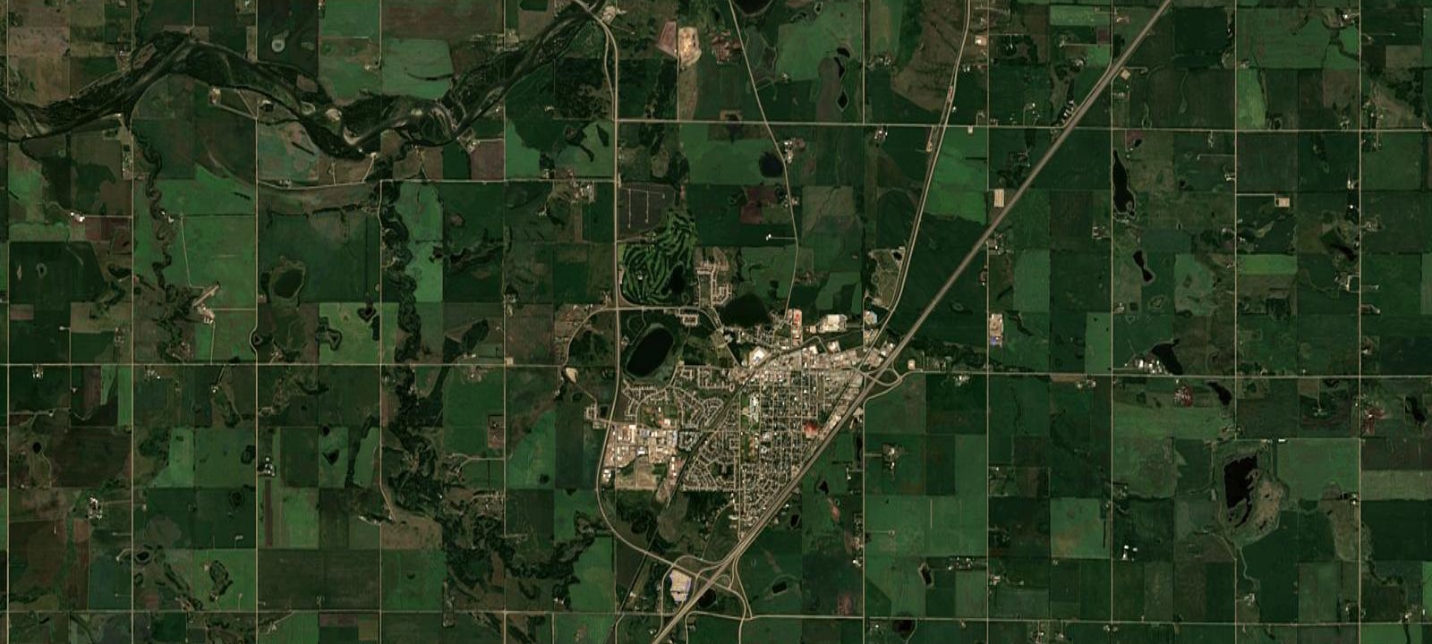 Map of Anthony Henday Campground