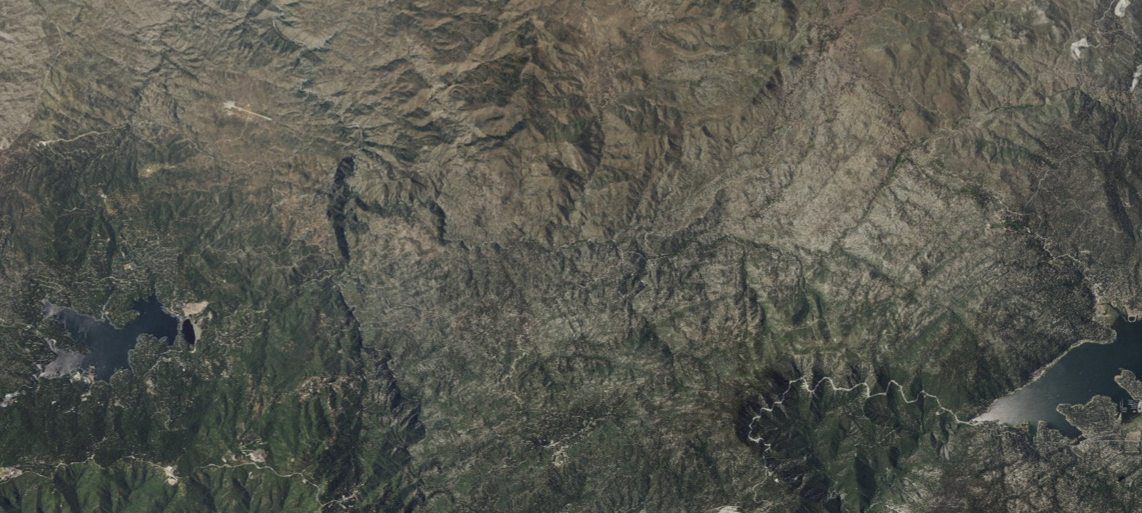 Map of Holcomb Crossing, PCT Trail Camp