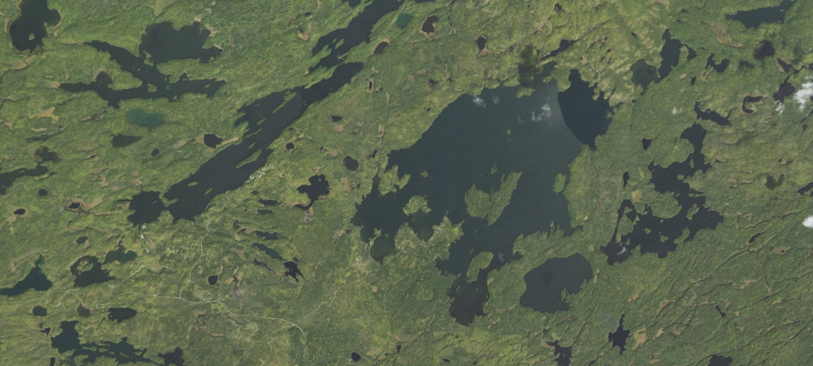 Map of Snowbank Lake Site 8