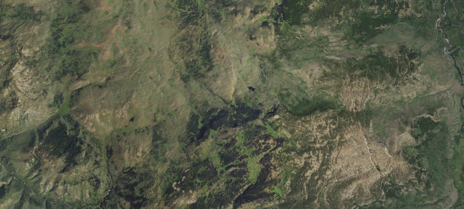 Map of Upper Passage Creek