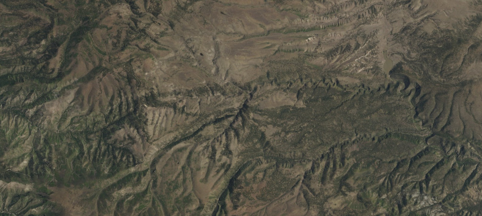 Map of Willow Creek Campground