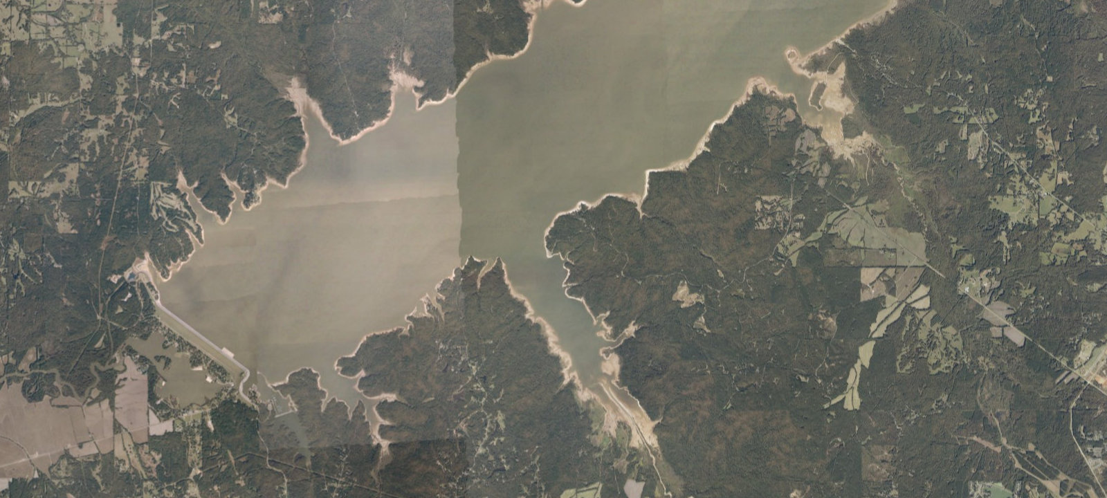 Map of Clear Creek (ms)